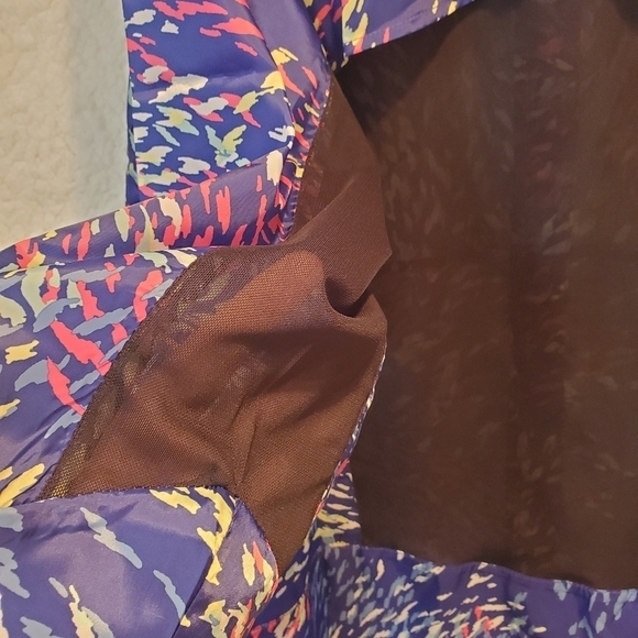 NWT Lularoe Rise Determined Zip Up Windbreaker‎ XL Floral.DETERMINEDLIGHTWEIGHT - Picture 4 of 16